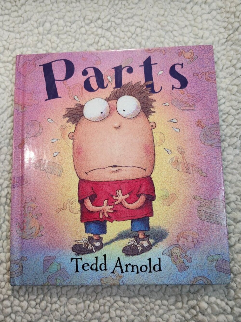 Tedd Arnold Parts Hardcover Childrens Picture Book 1997 Dial Books First Edition